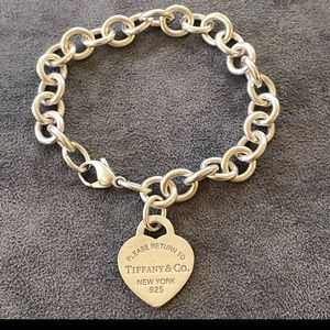 Please Return to Tiffany Heart tag Bracelet